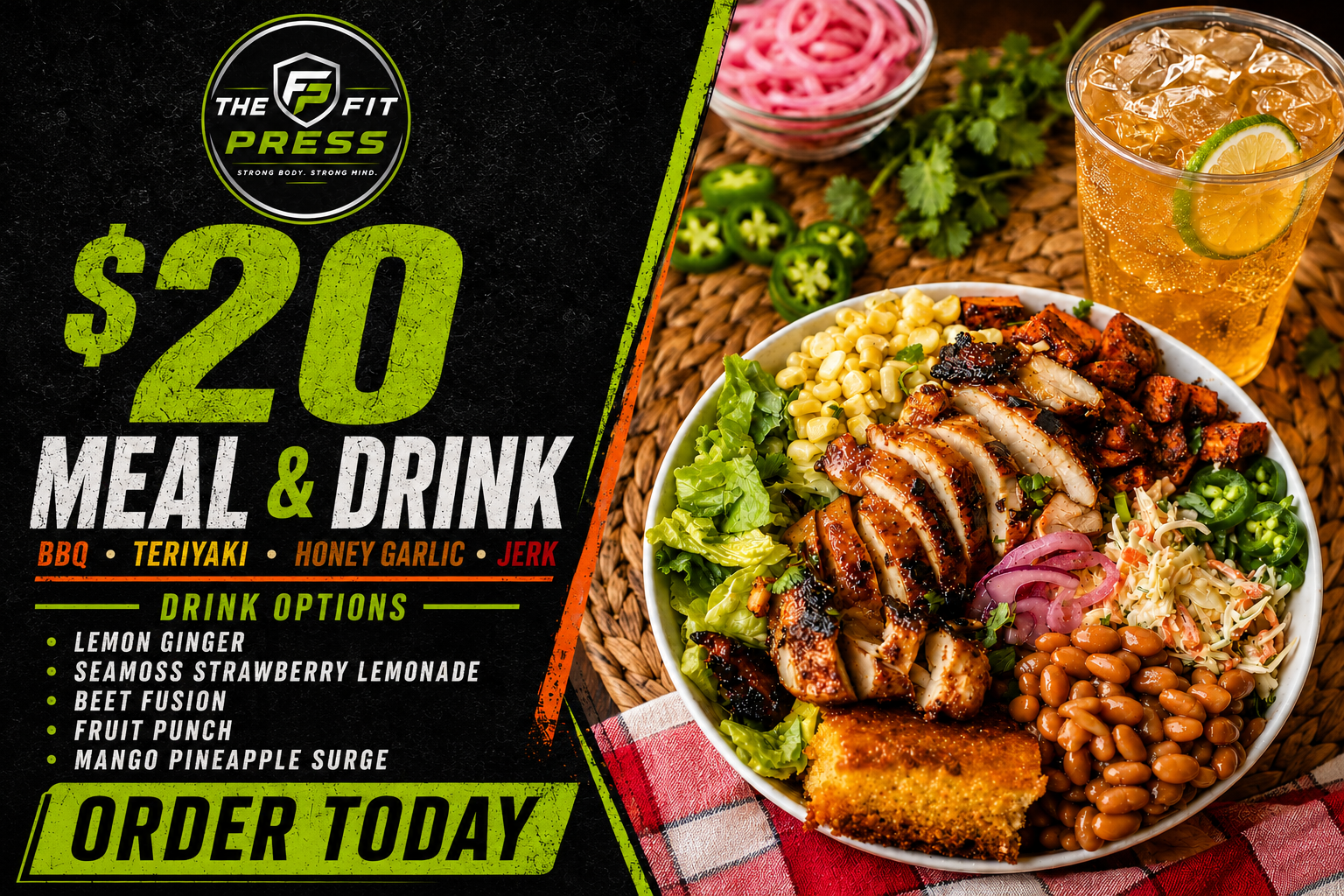 Fitpress Meal & Drink
