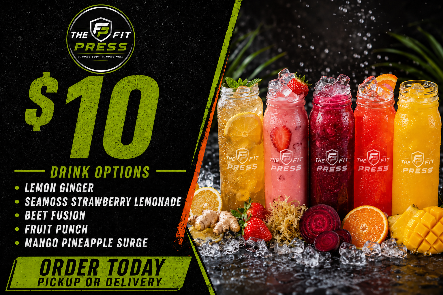 The Fit Press Drinks